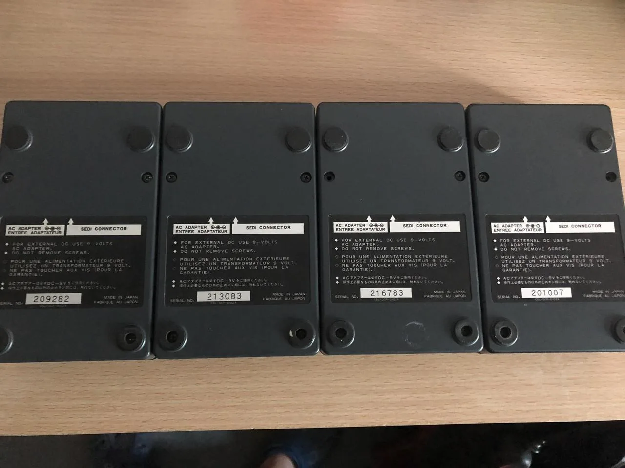 Ibanez DCP Series efektový set 1987-1988
