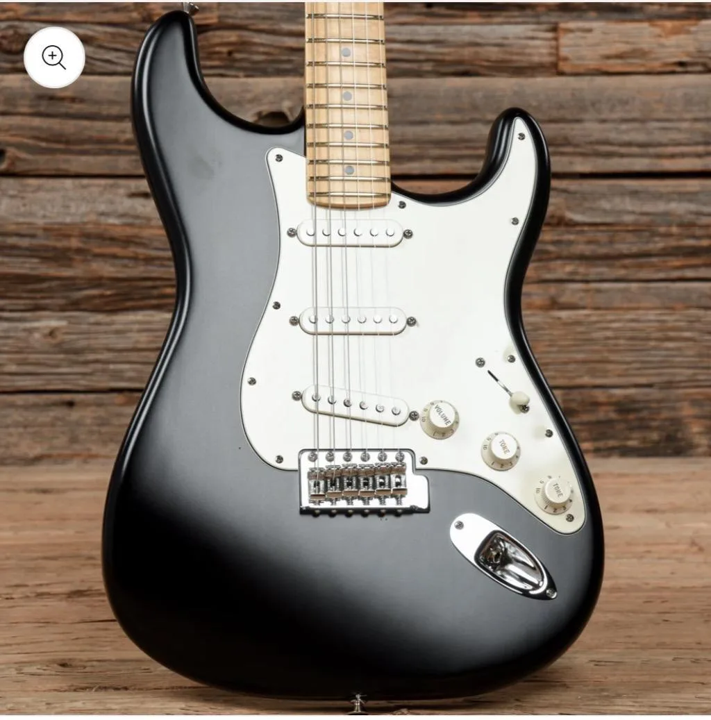 fender highway one stratocaster blk