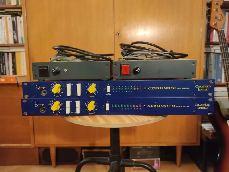 Chandler Limited Germanium Preamp – 2x Chandler Limited Germanium Preamp + 2x PSU