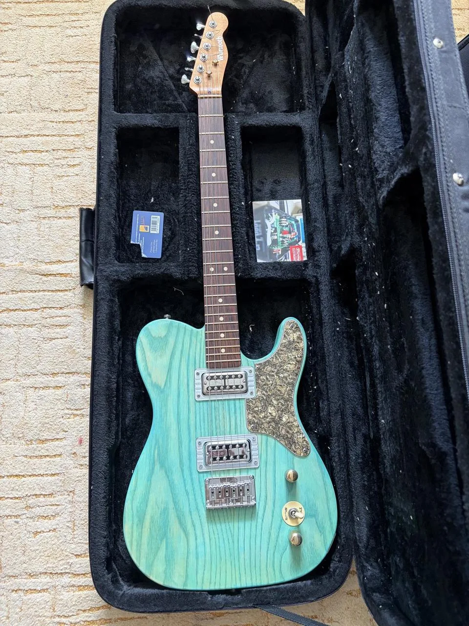 Telecaster z top dílů