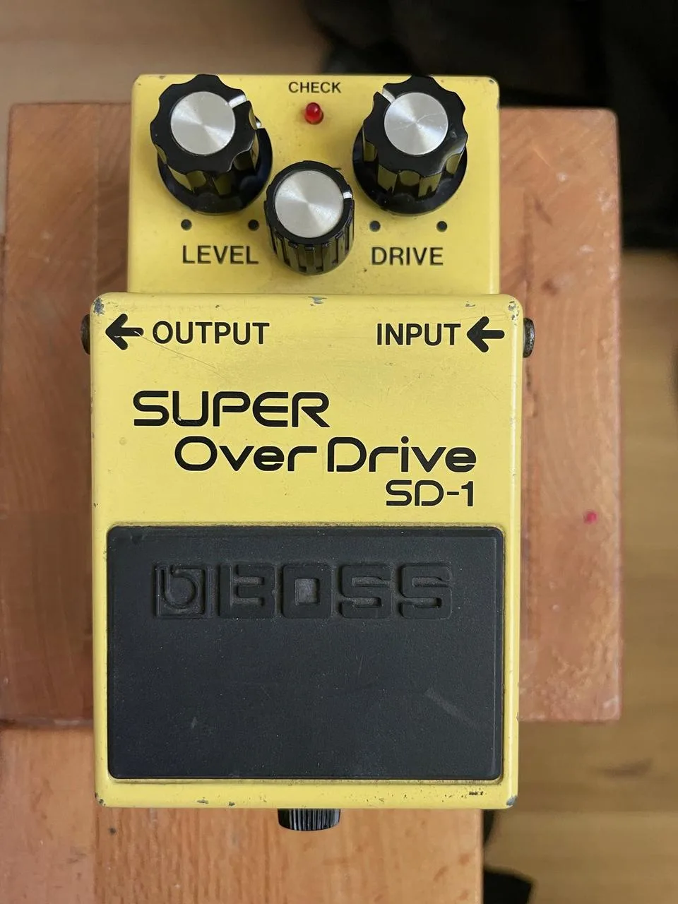Boss SD-1 s  čipem OPA2134PA