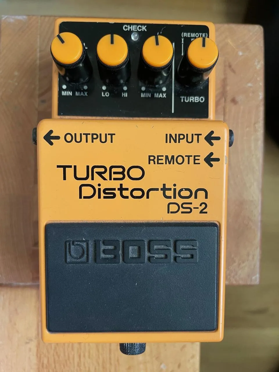 modifikovaný Boss DS-2, vynikající Wampler mod