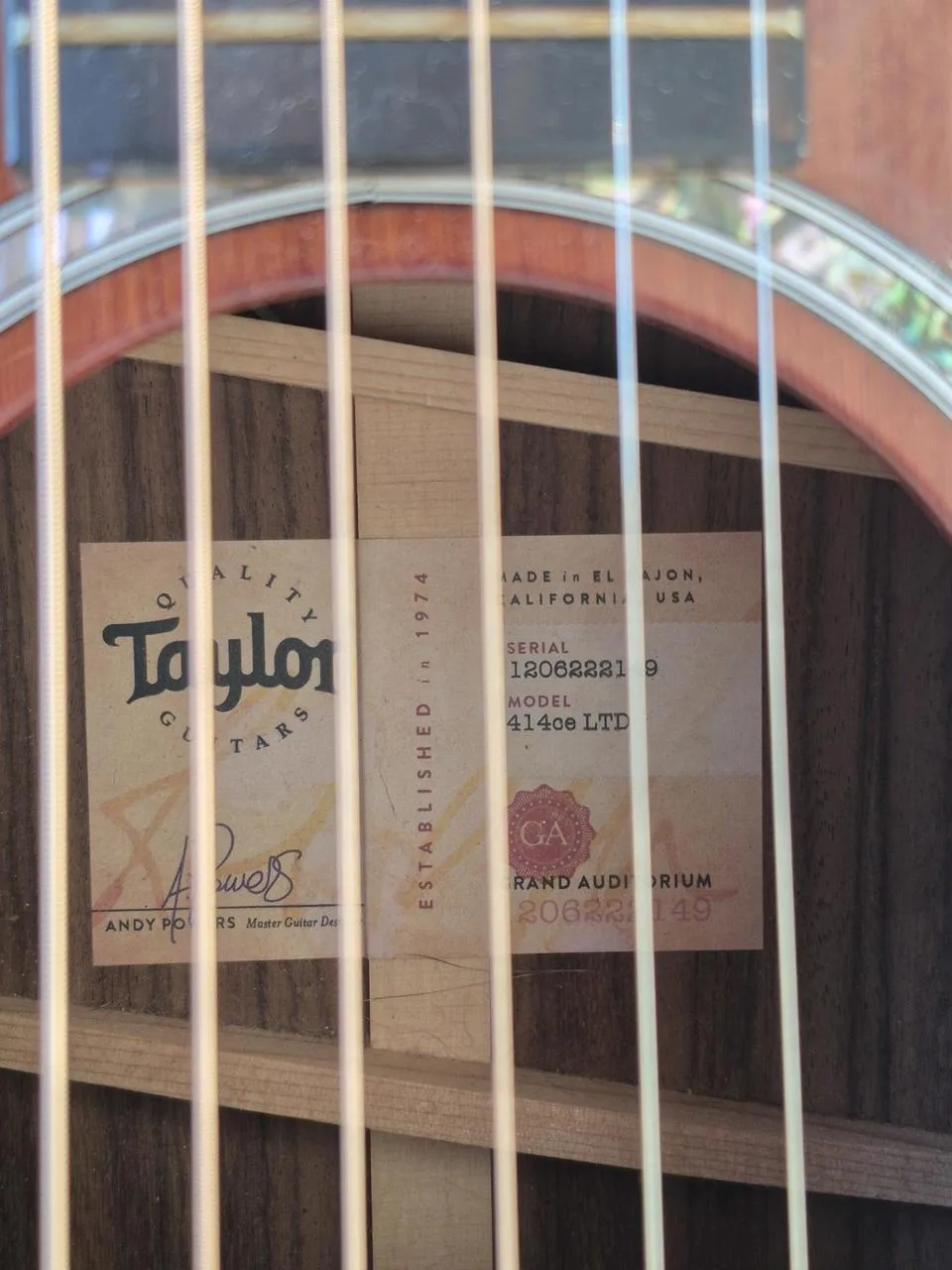 Taylor 414ce ltd
