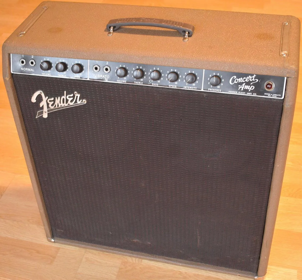 1961 Fender Concert Amp 6G12-A Brownface