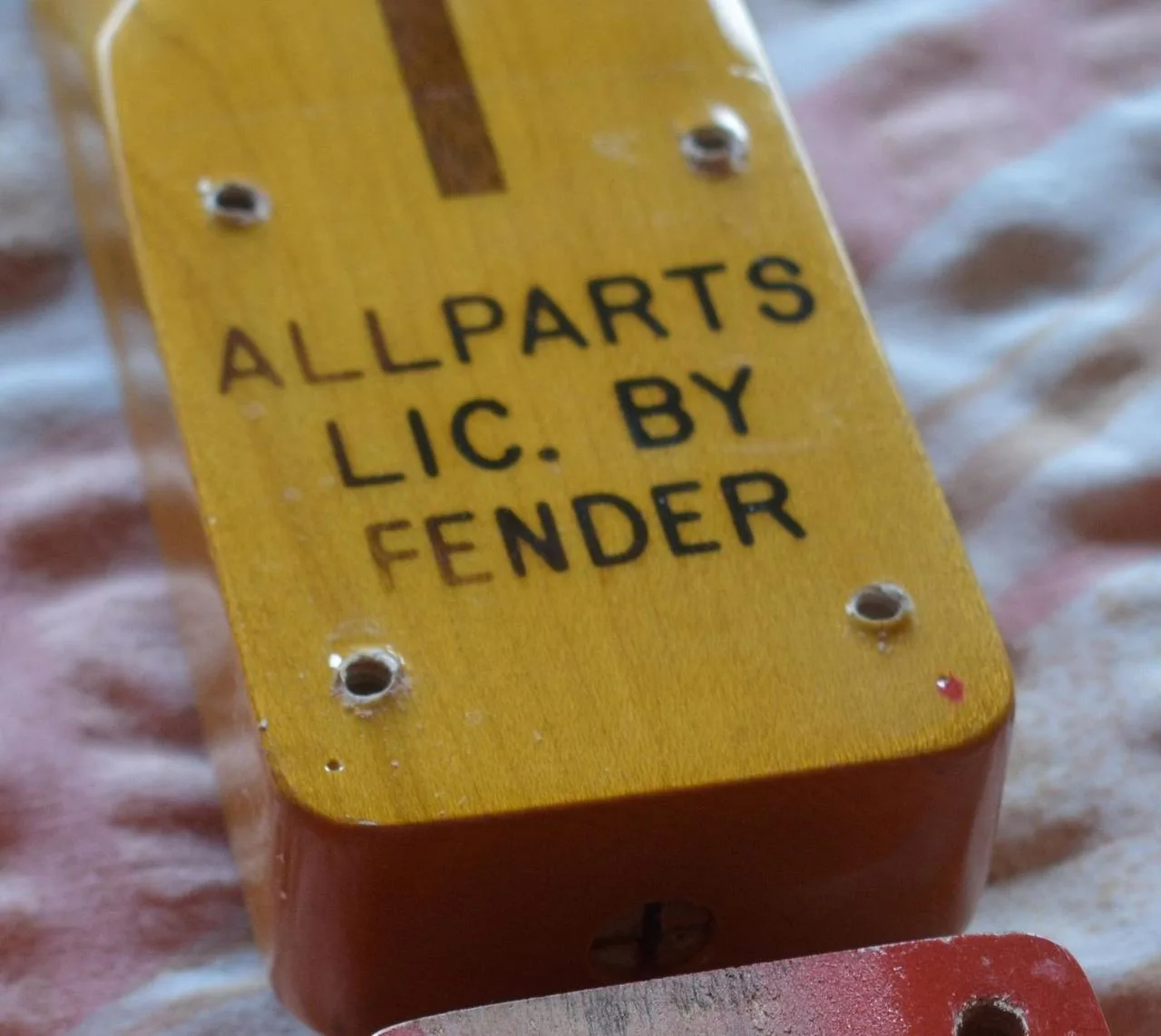 Partscaster Telecaster Allparts Lollar 2,95kg