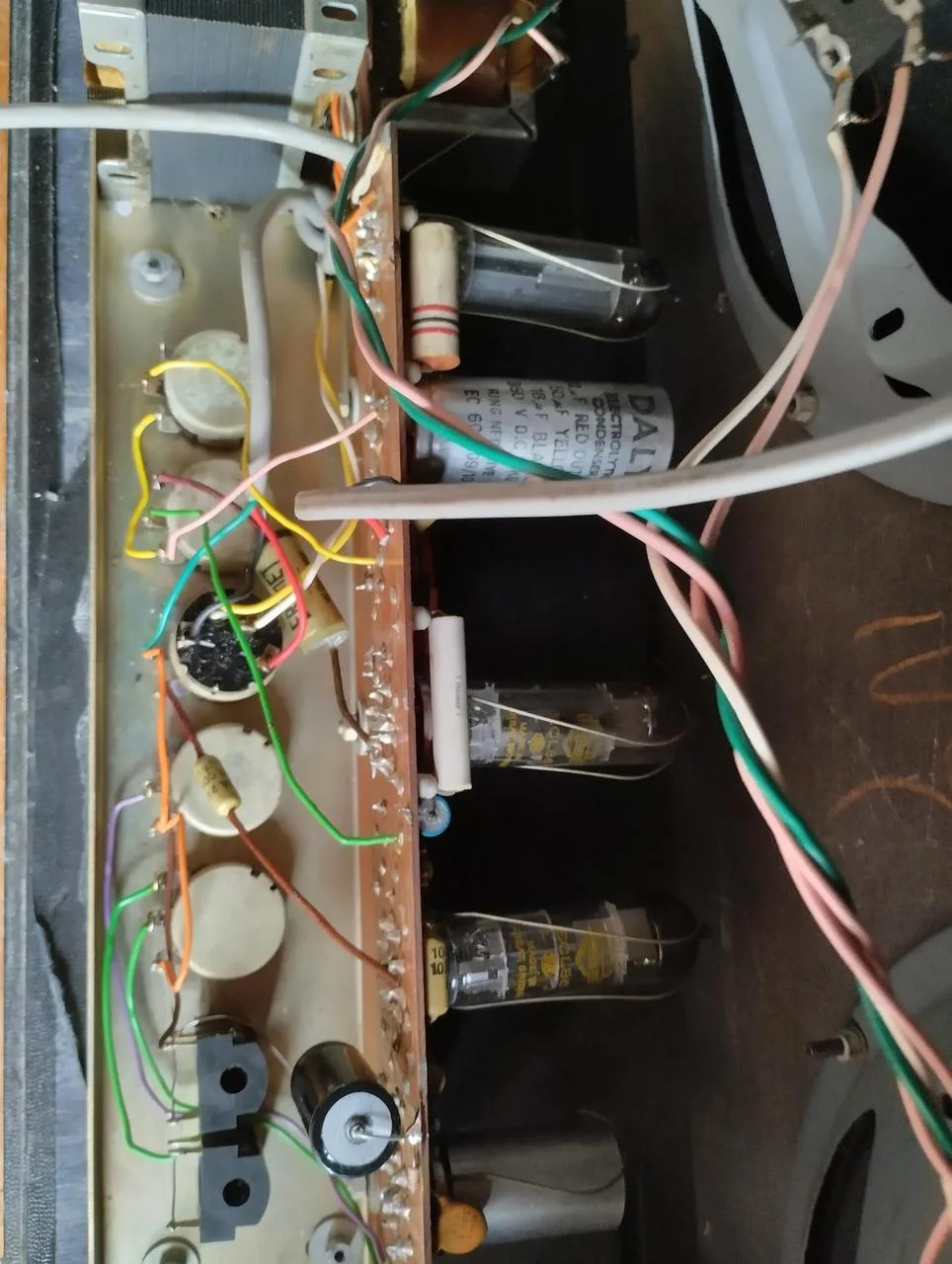 VIDEO! 1966 Dallas Arbiter Rangemaster 526 529 combo 2x10"