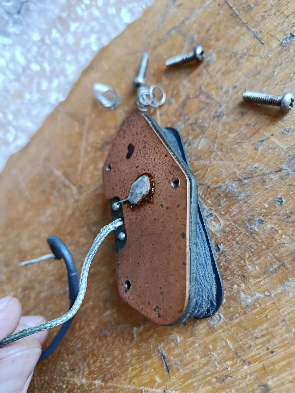 snímače Fender Telecaster 1970, Dimarzio Precision bass