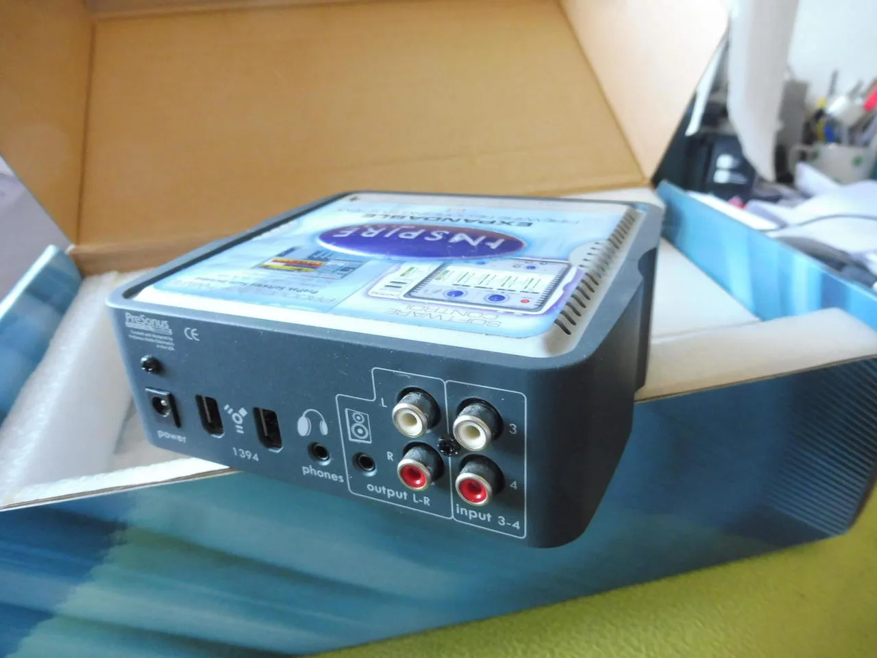 PreSonus INSPIRE 1394, zvuková karta FW, 2 ks