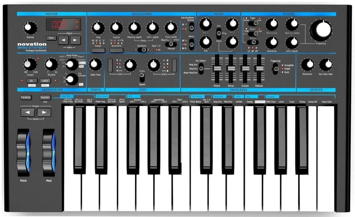 Novation Bass Station II