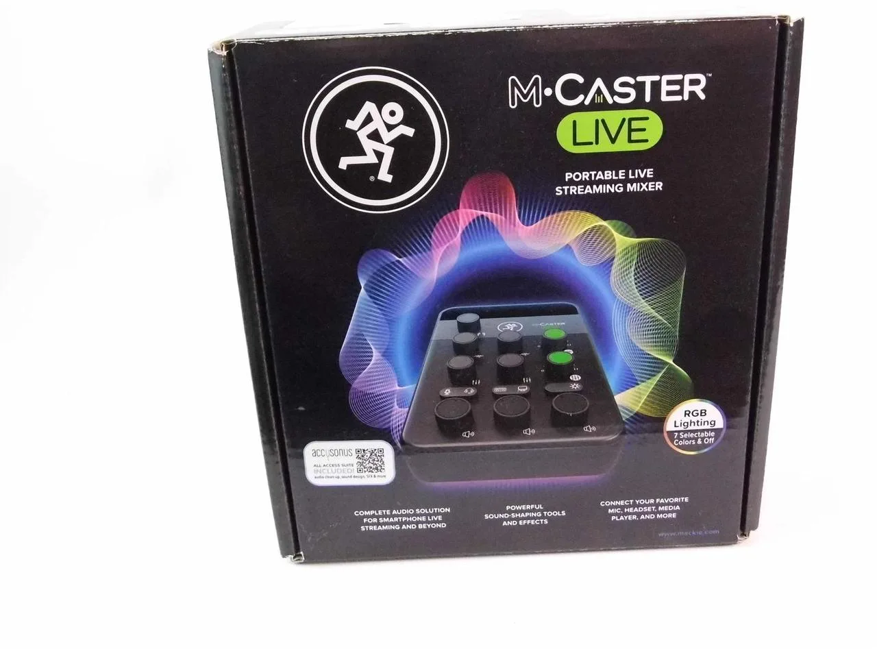 Mackie M Caster Live