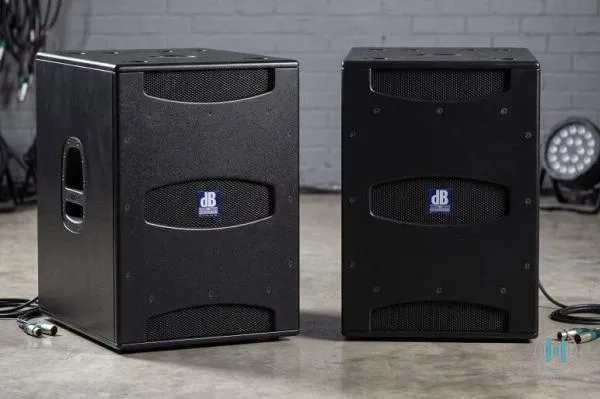 2x dB Technologies Sub 15D