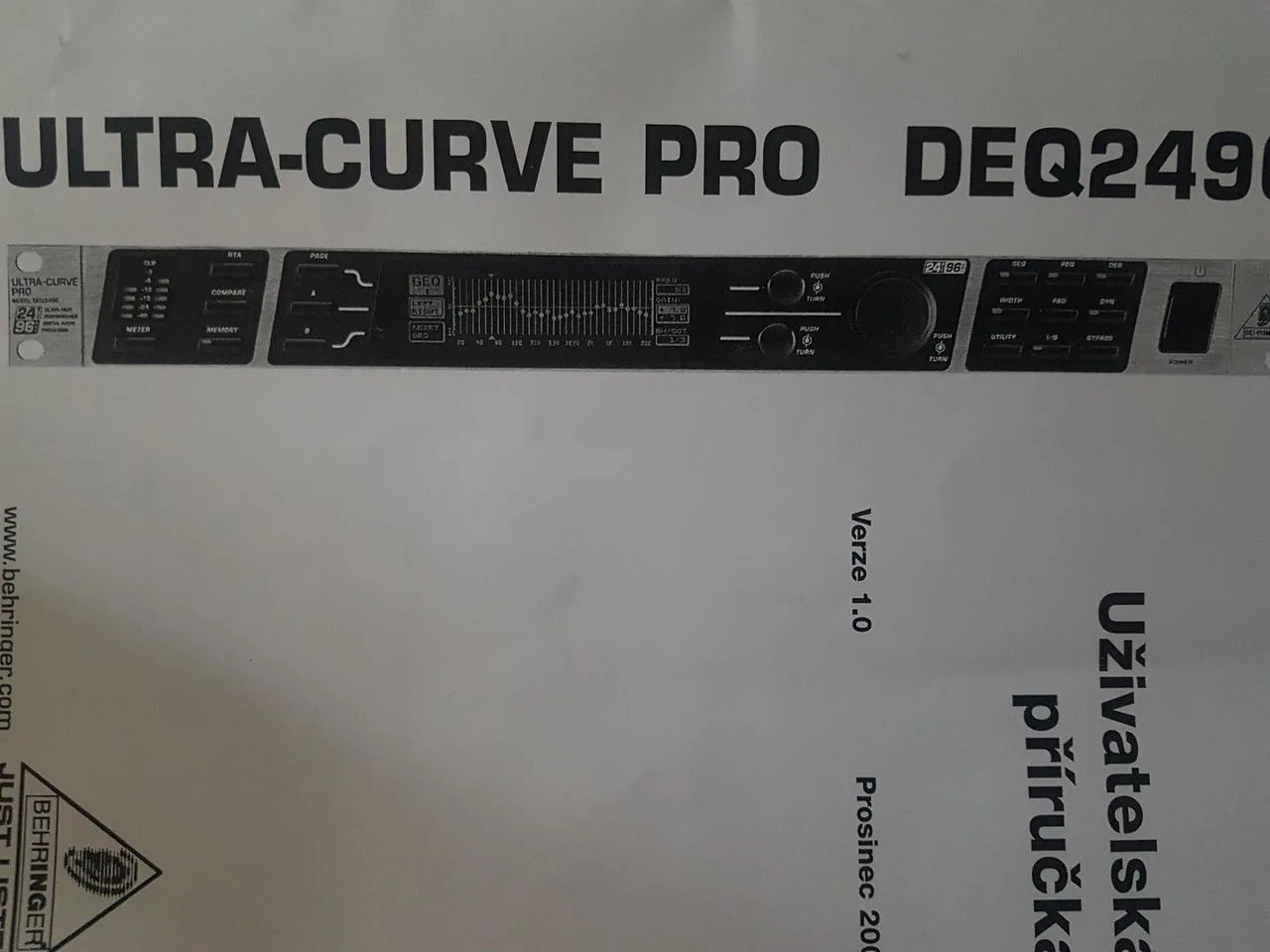 ULTRA CURVE PRO DEQ2496
