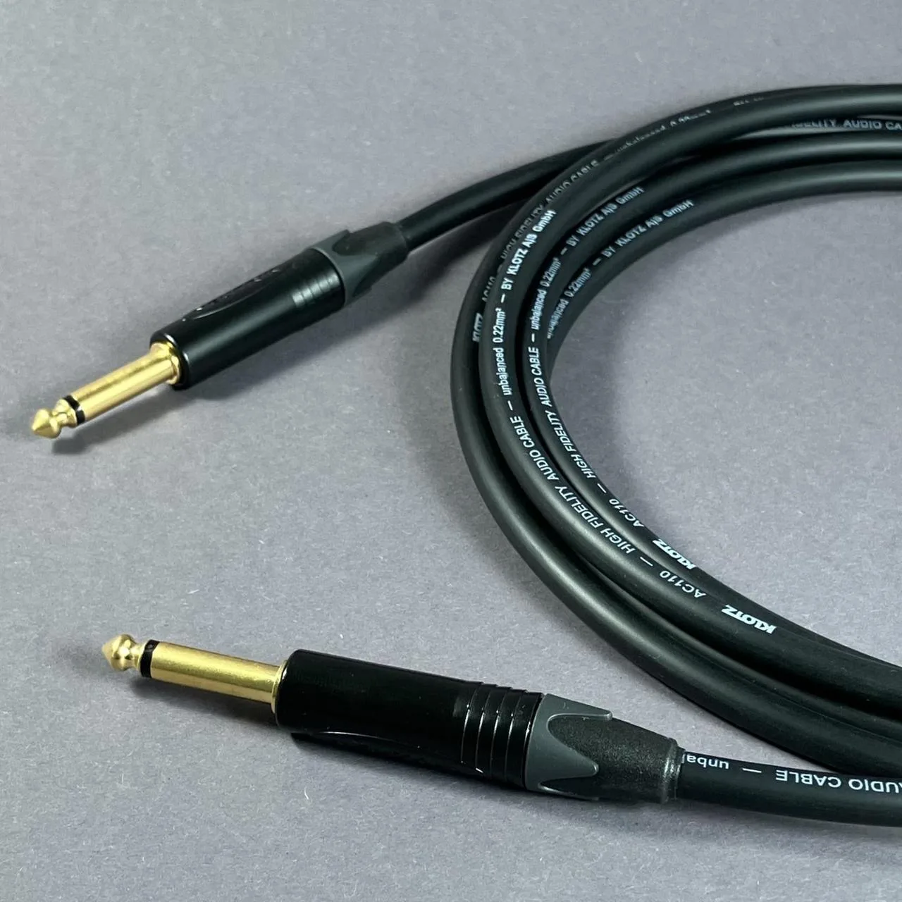 Kytarový kabel 3m KLOTZ + Neutrik (rovný-rovný)