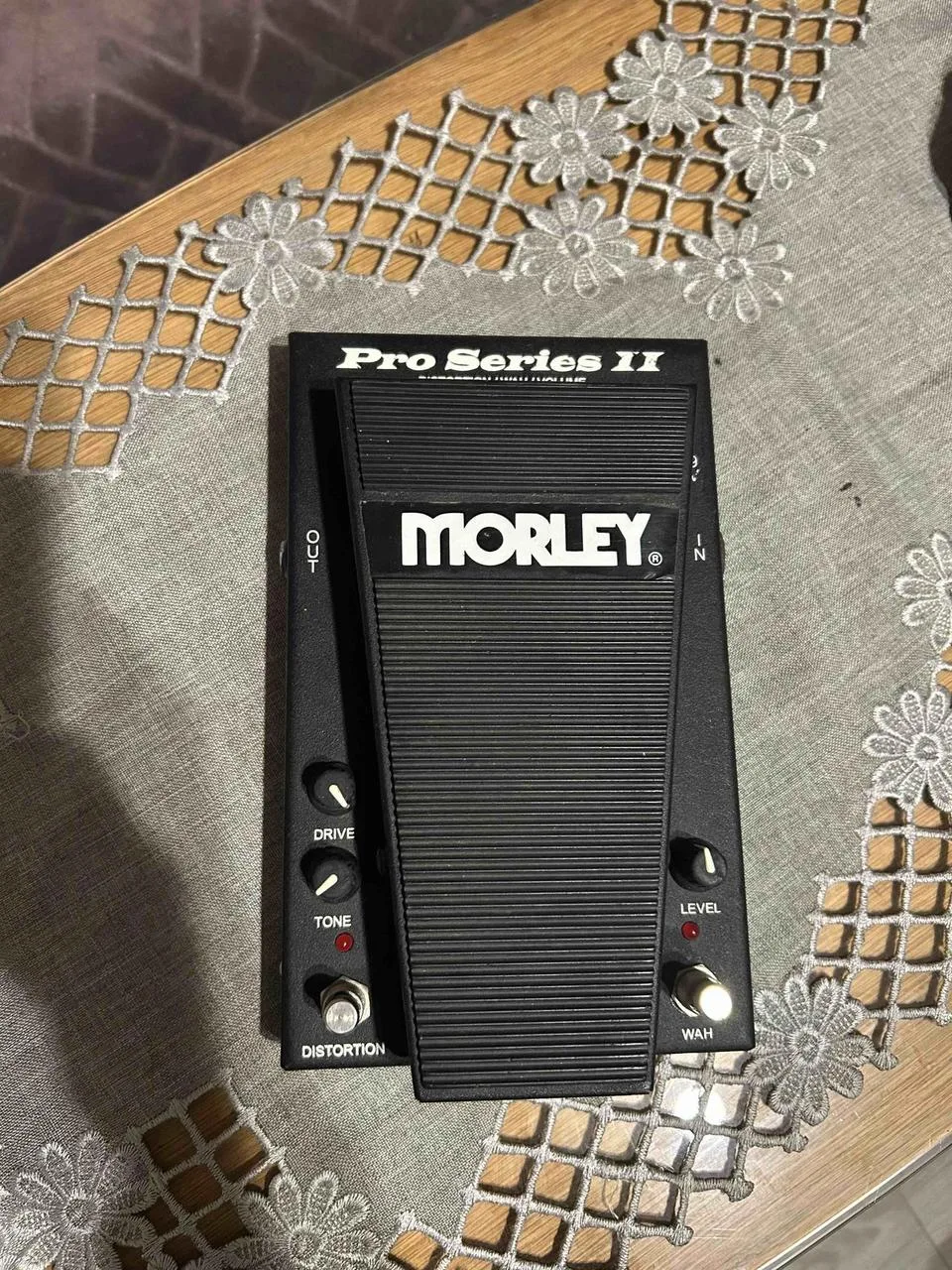 Morley Pro series II - Distortion wah volume