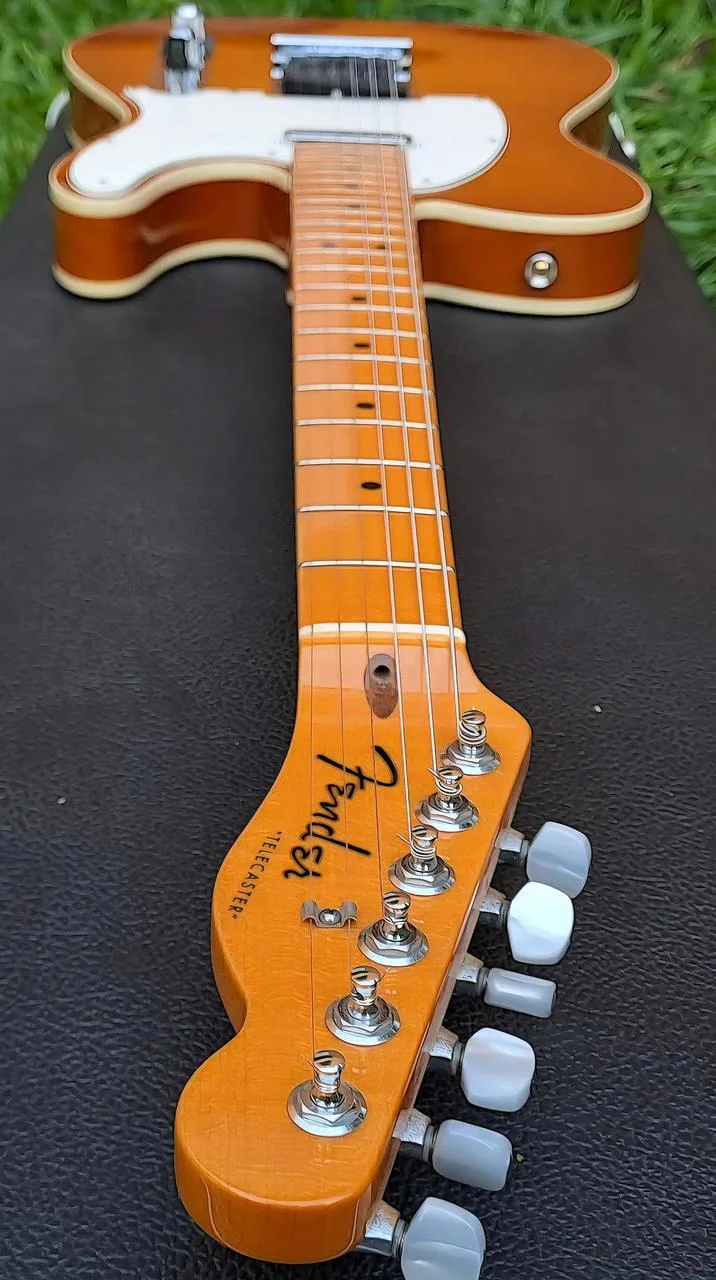 Fender American Custom Tele Honey Burst 2015