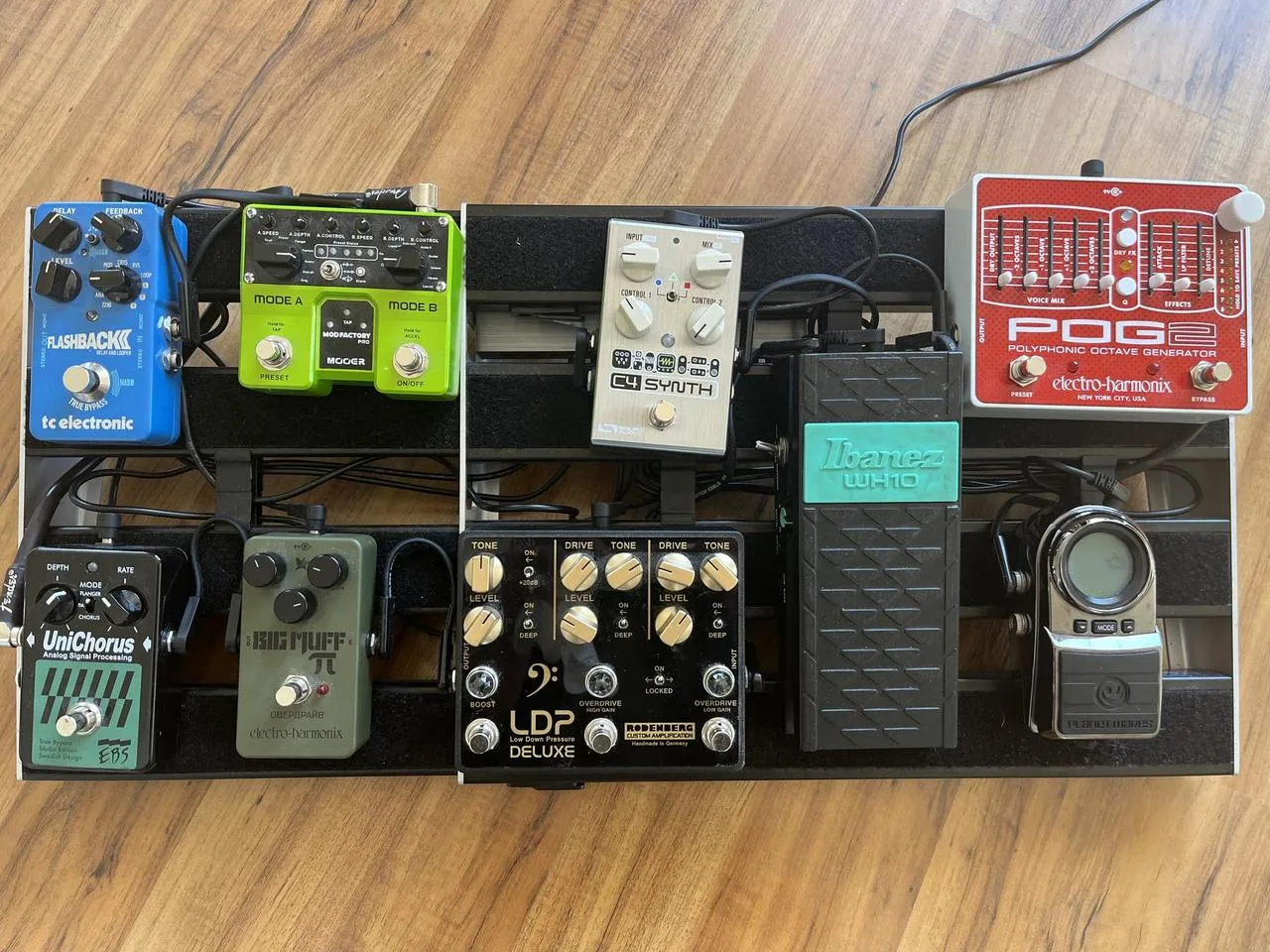 Rozprodavam pedal board