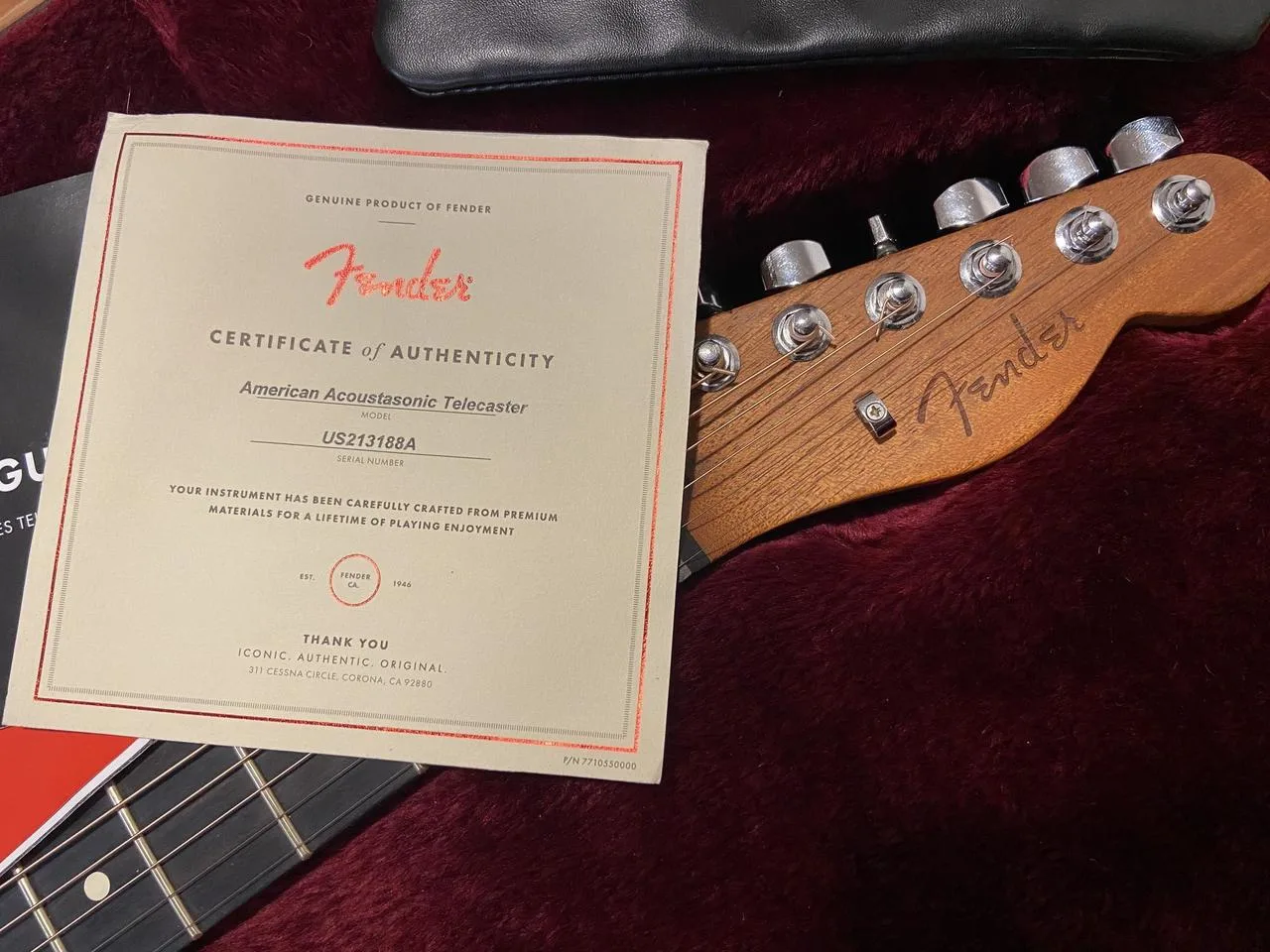 Fender American Acoustasonic Telecaster USA