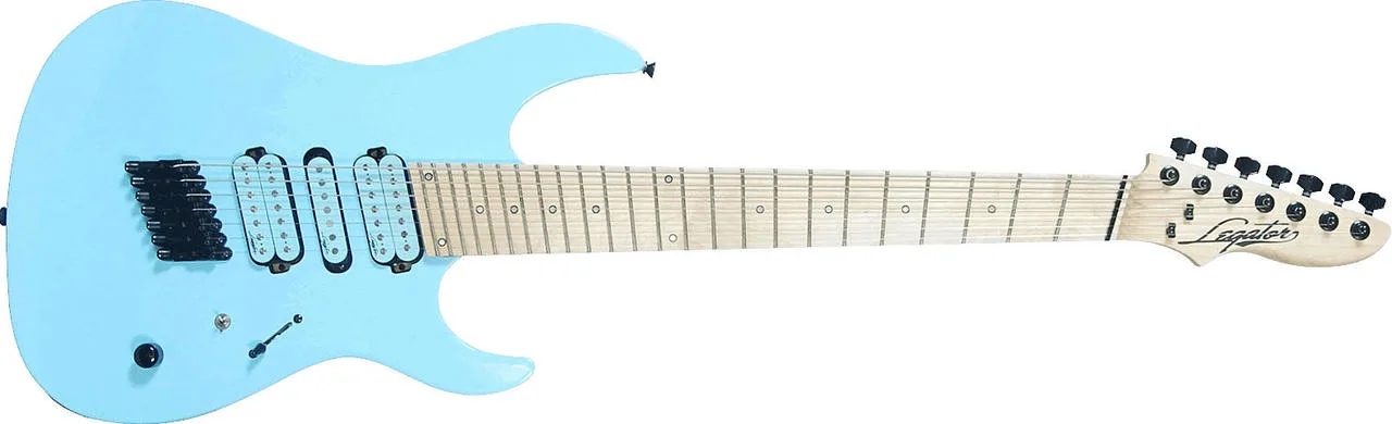 Legator Opus 7 Baby Blue Multi Scale Full Maple