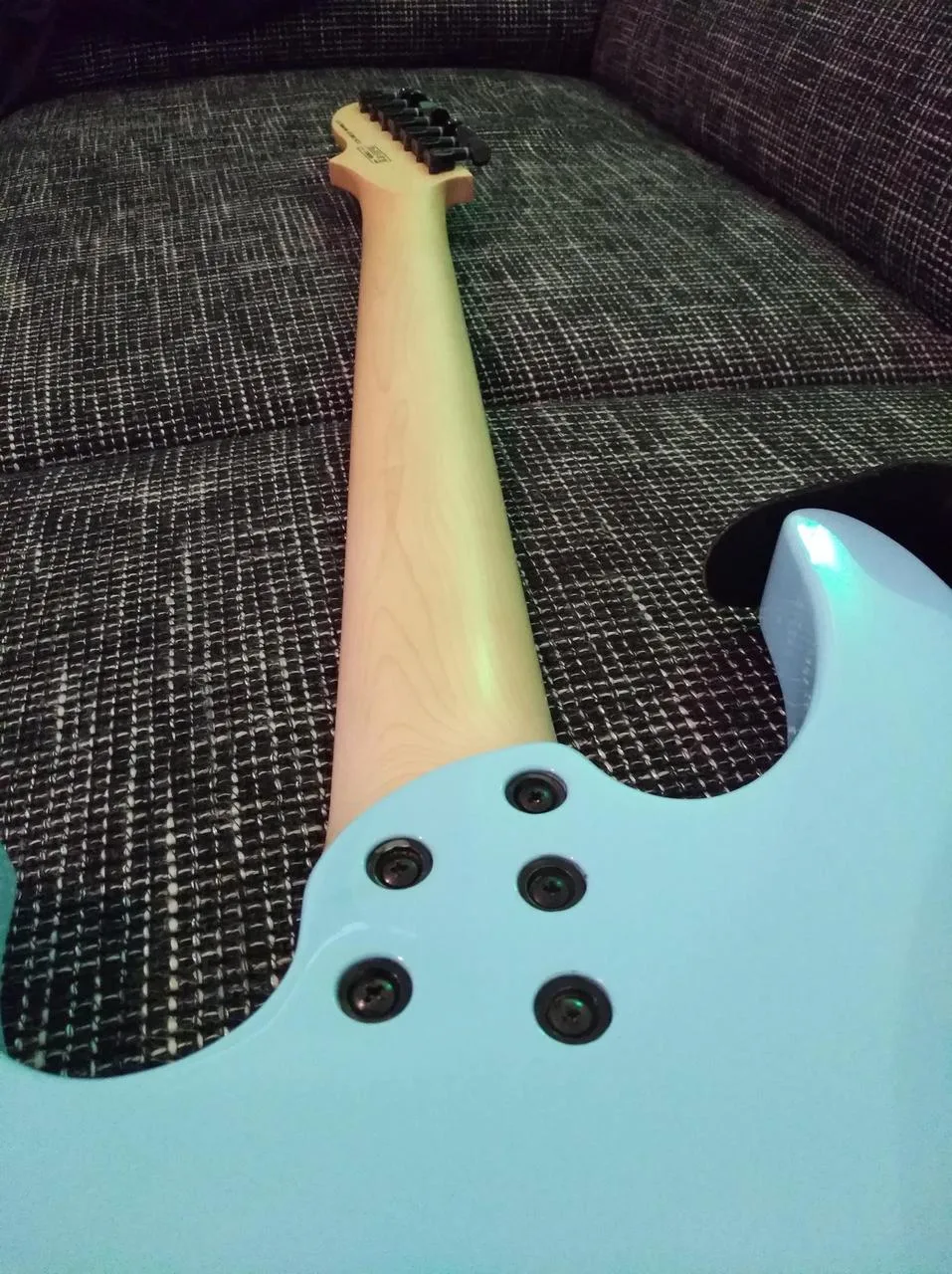 Legator Opus 7 Baby Blue Multi Scale Full Maple