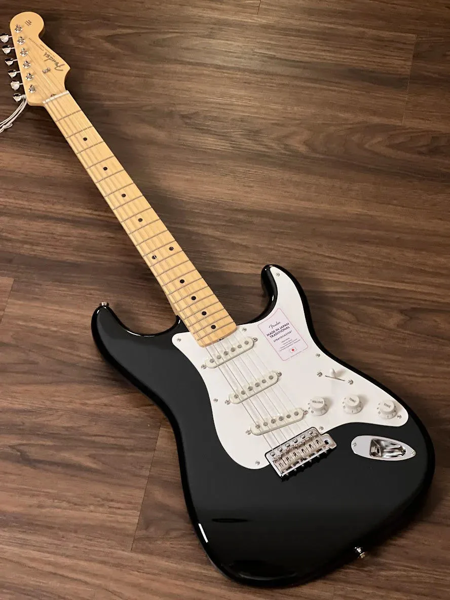 Fender Made in Japan Traditional 50s Stratocaster black