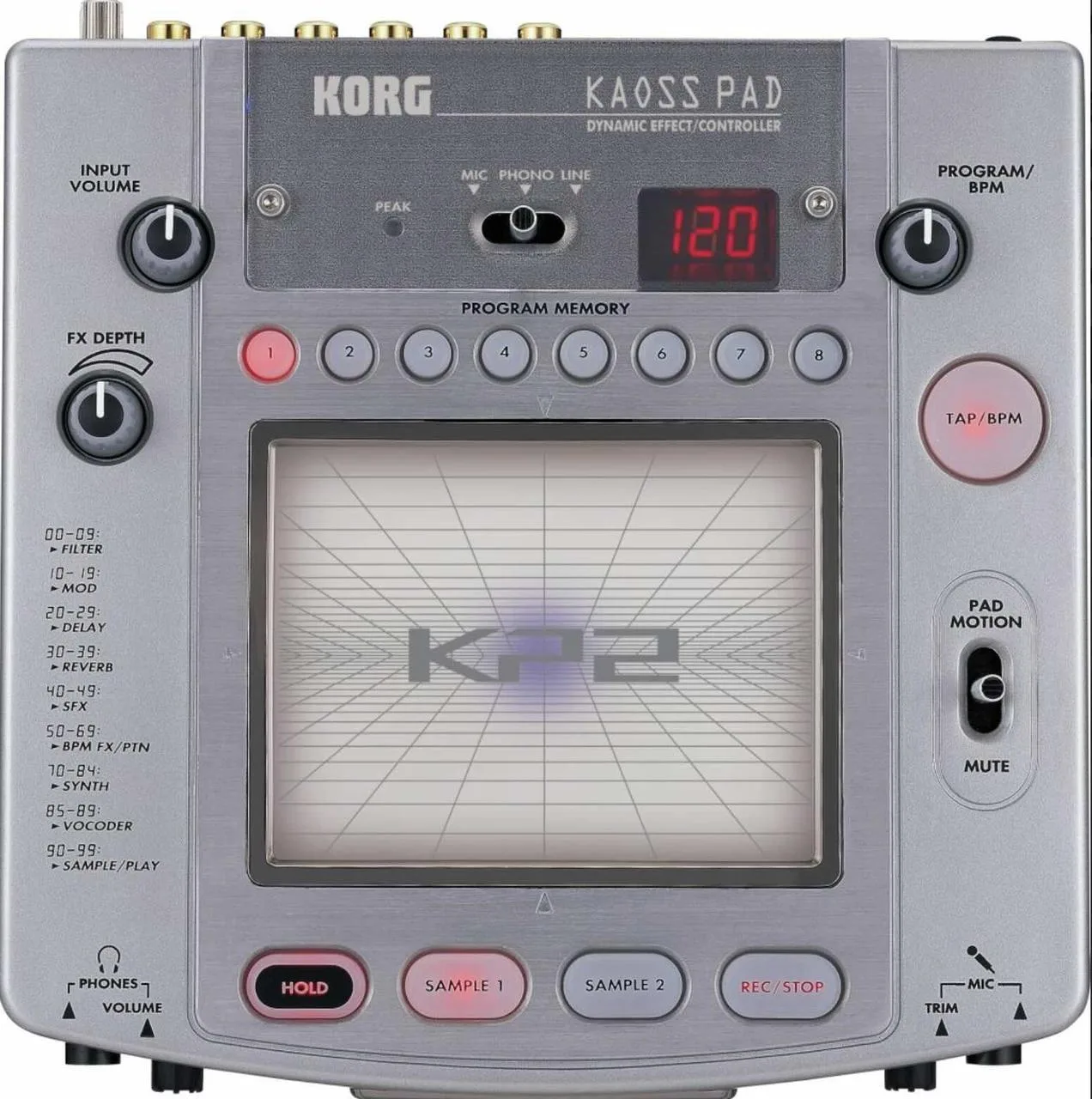 Koupím Korg kaoss pad KP2
