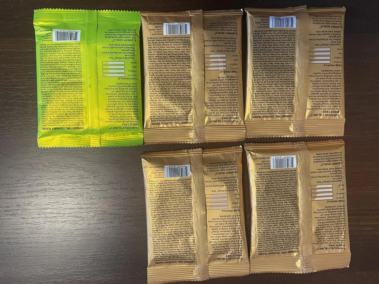Struny Ernie Ball 2222 a 2221