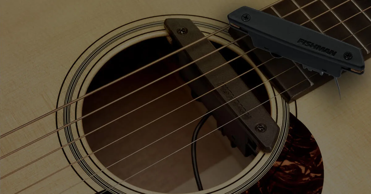 Fishman Rare Earth Single Coil aktivní snímač pro akustiku