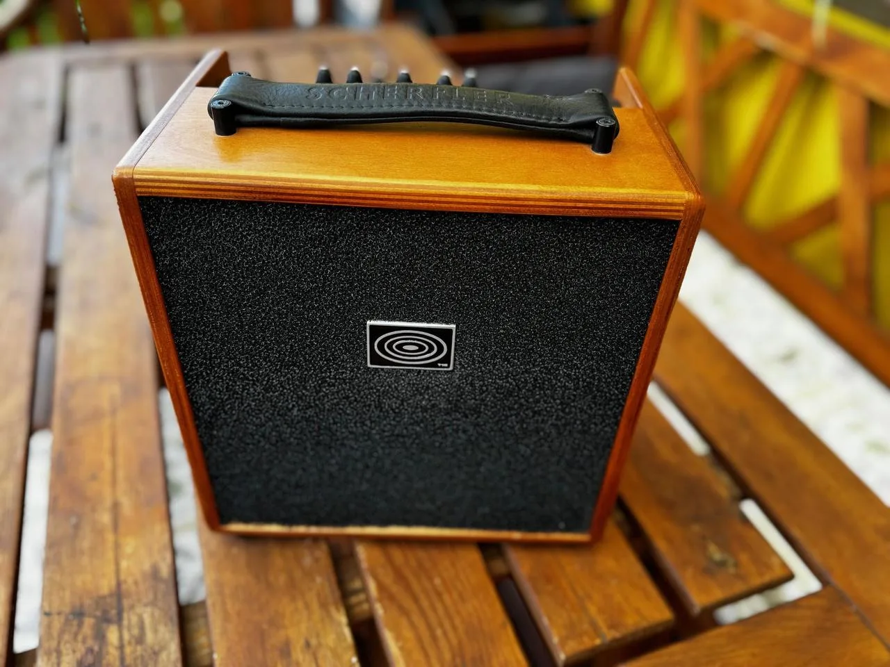 Schertler Giulia 50 Watt Acoustic Amp (Wood)