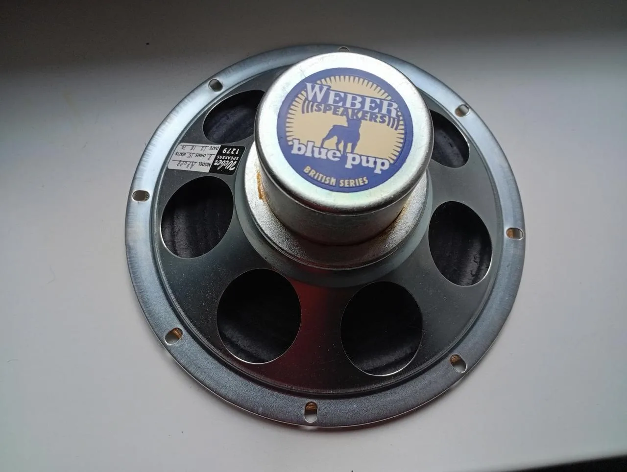Weber Blue Pup 8", 8Ohm, 15W