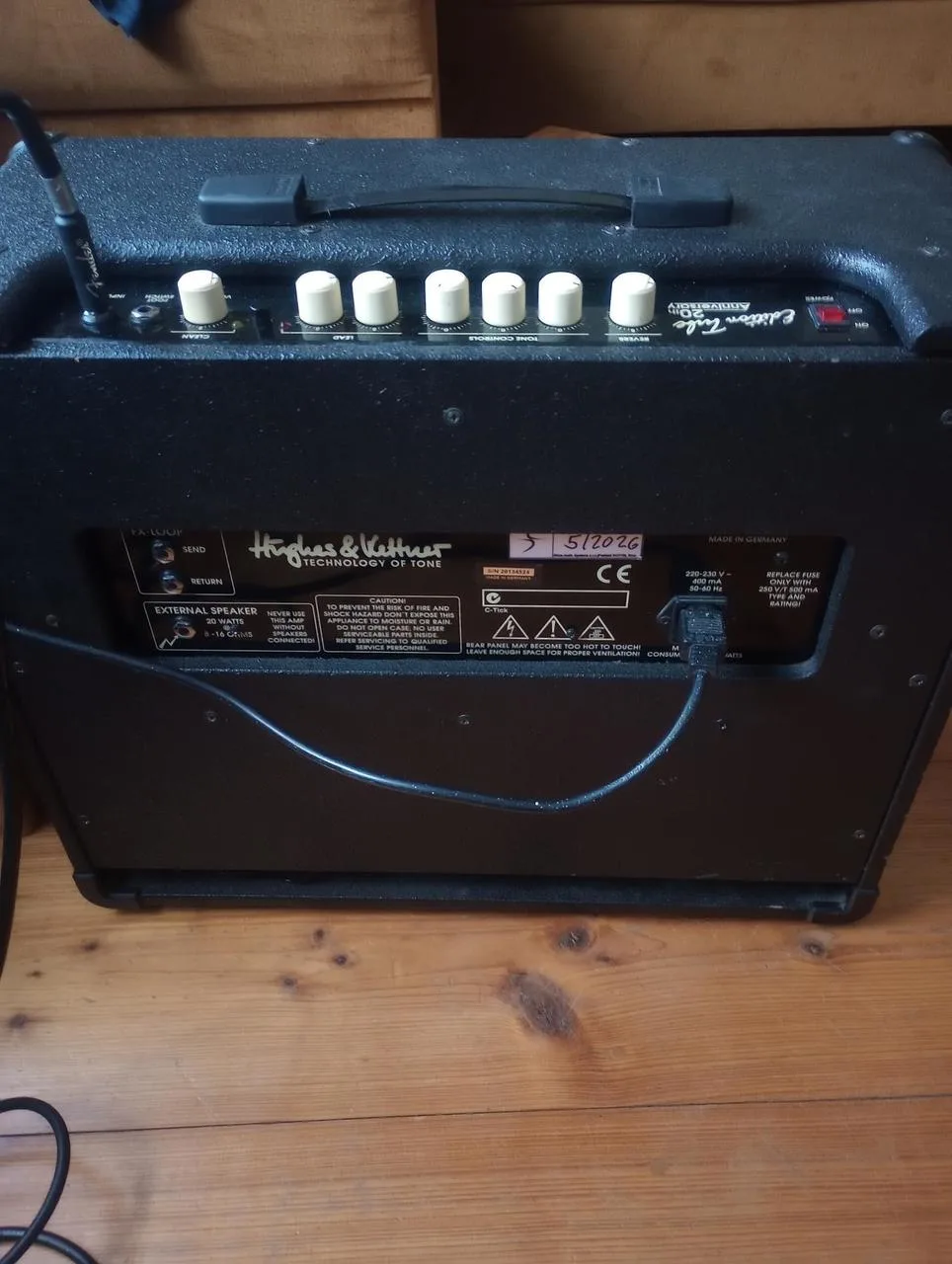 Hughes & Kettner  Edition Tube 20th Anniversary