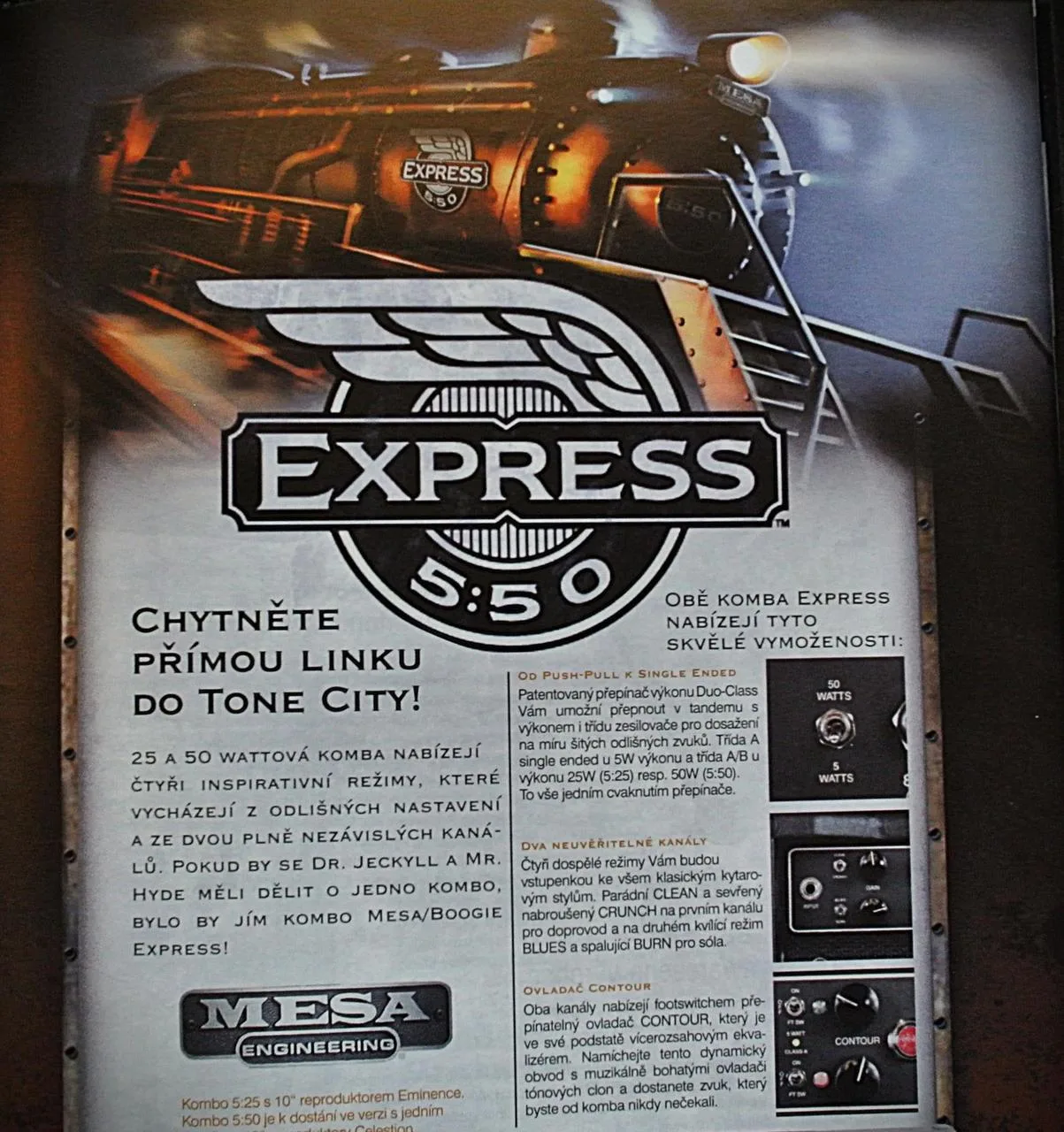 MESA Express 5:50 (made in usa 2007/2008)