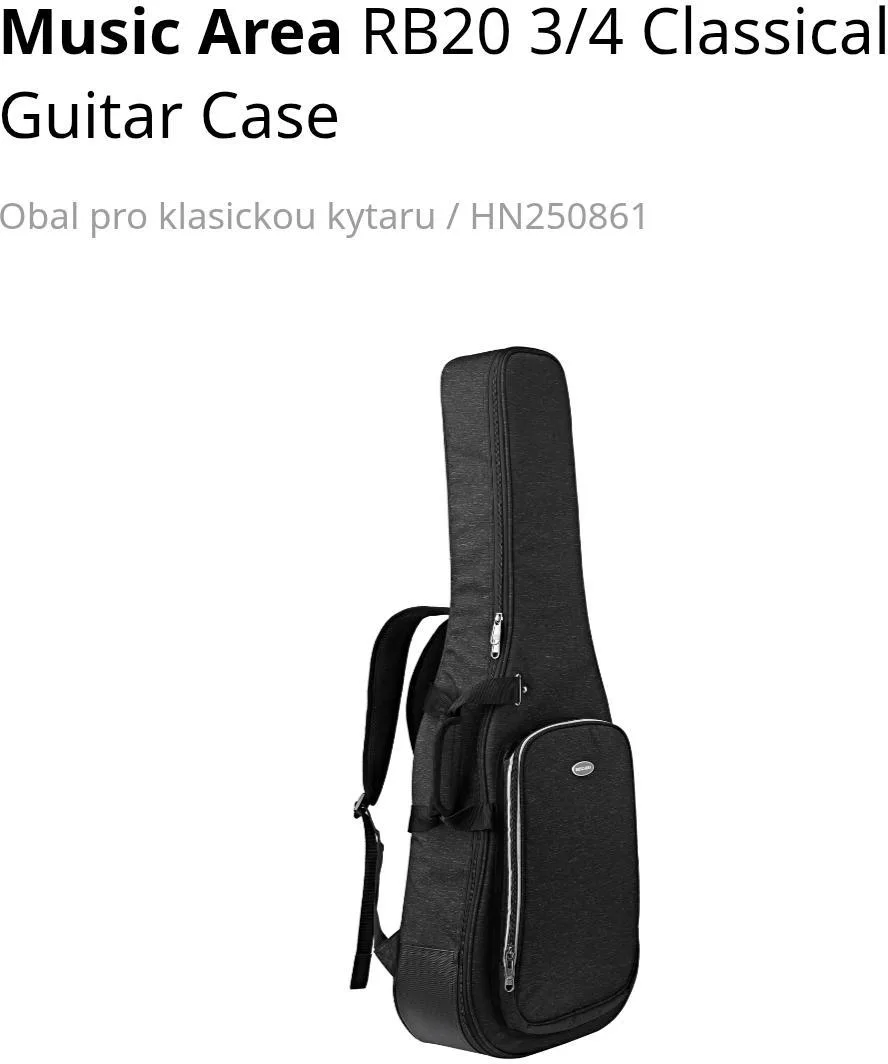 Gigbag na 3/4 kytaru nebo parlorku