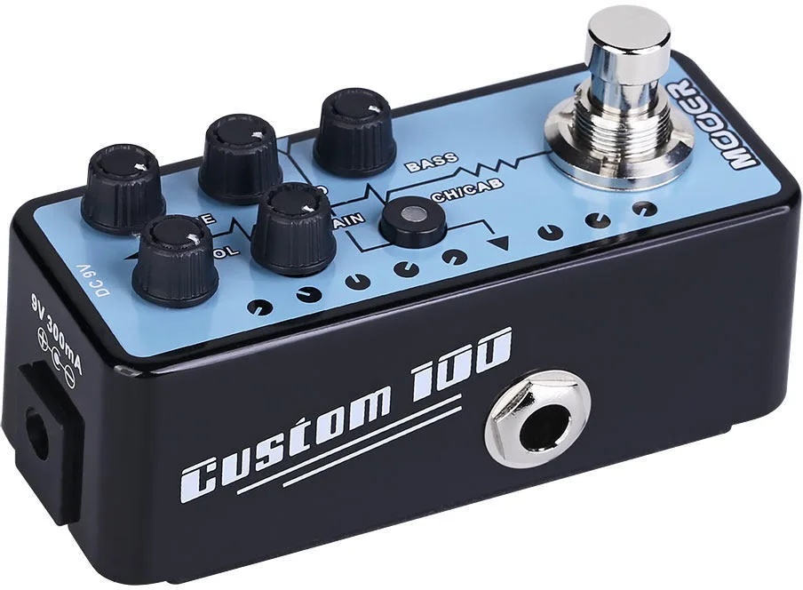 Nabízím dva kusy (2x) Mooer Micro Preamp 018 Custom 100 !!