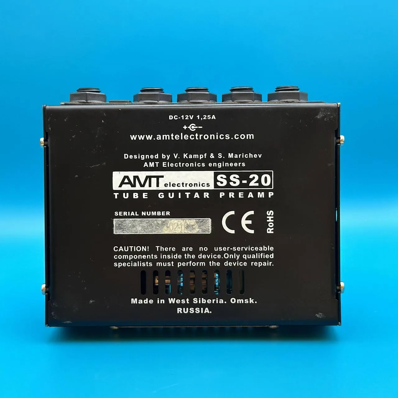 AMT SS-20 „tří kanálový” preamp s lampou 12AX7 - prodám !!