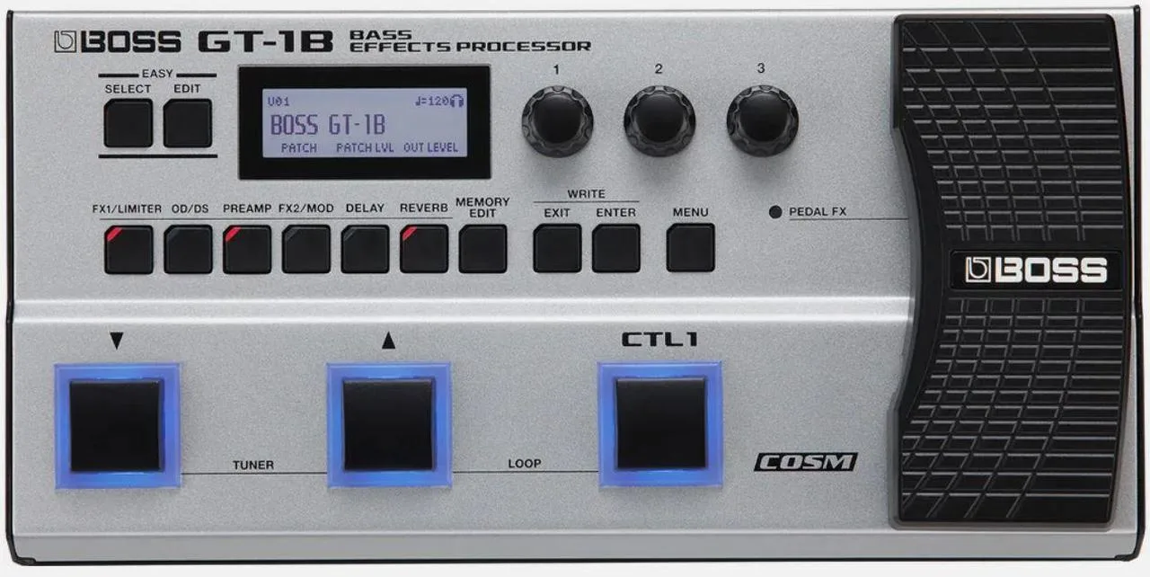 BOSS GT-1B - baskytarový multiefekt!