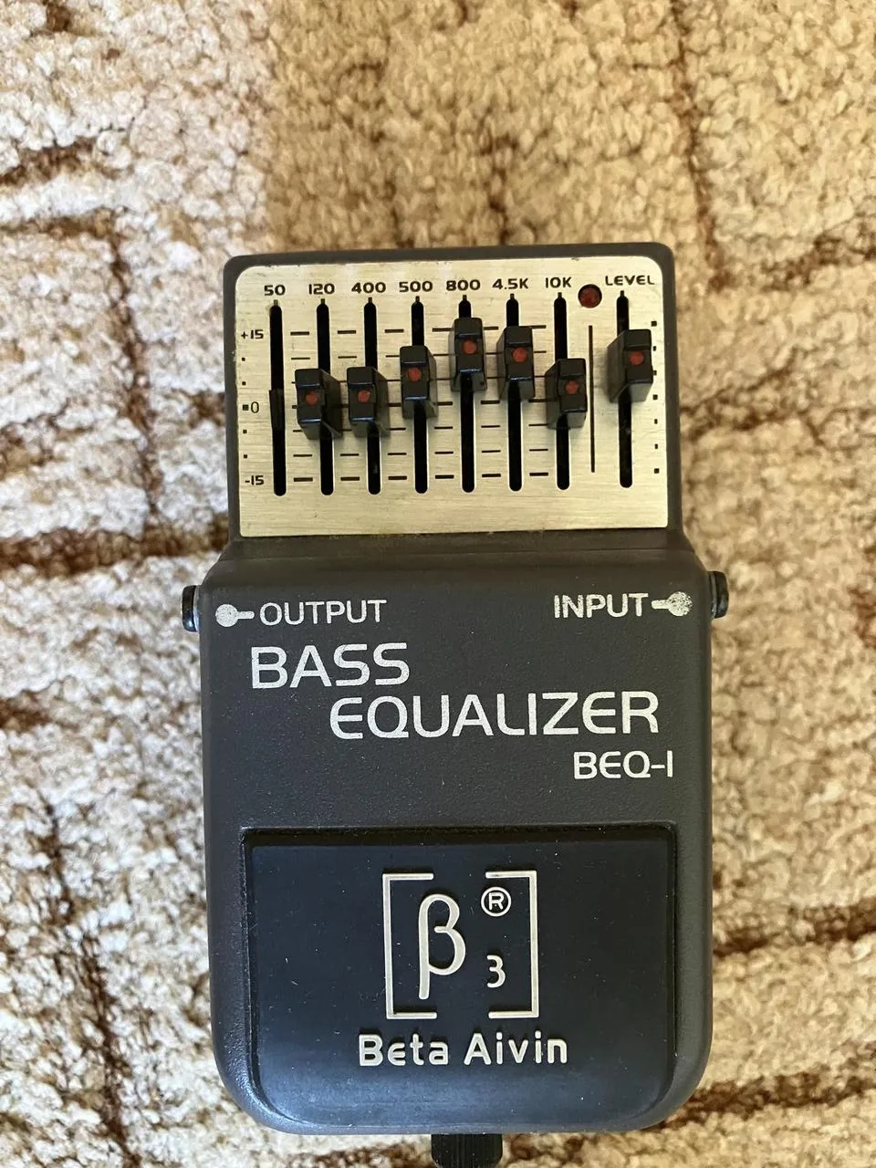 Bass equalizer Beta Aivin BEQ-1