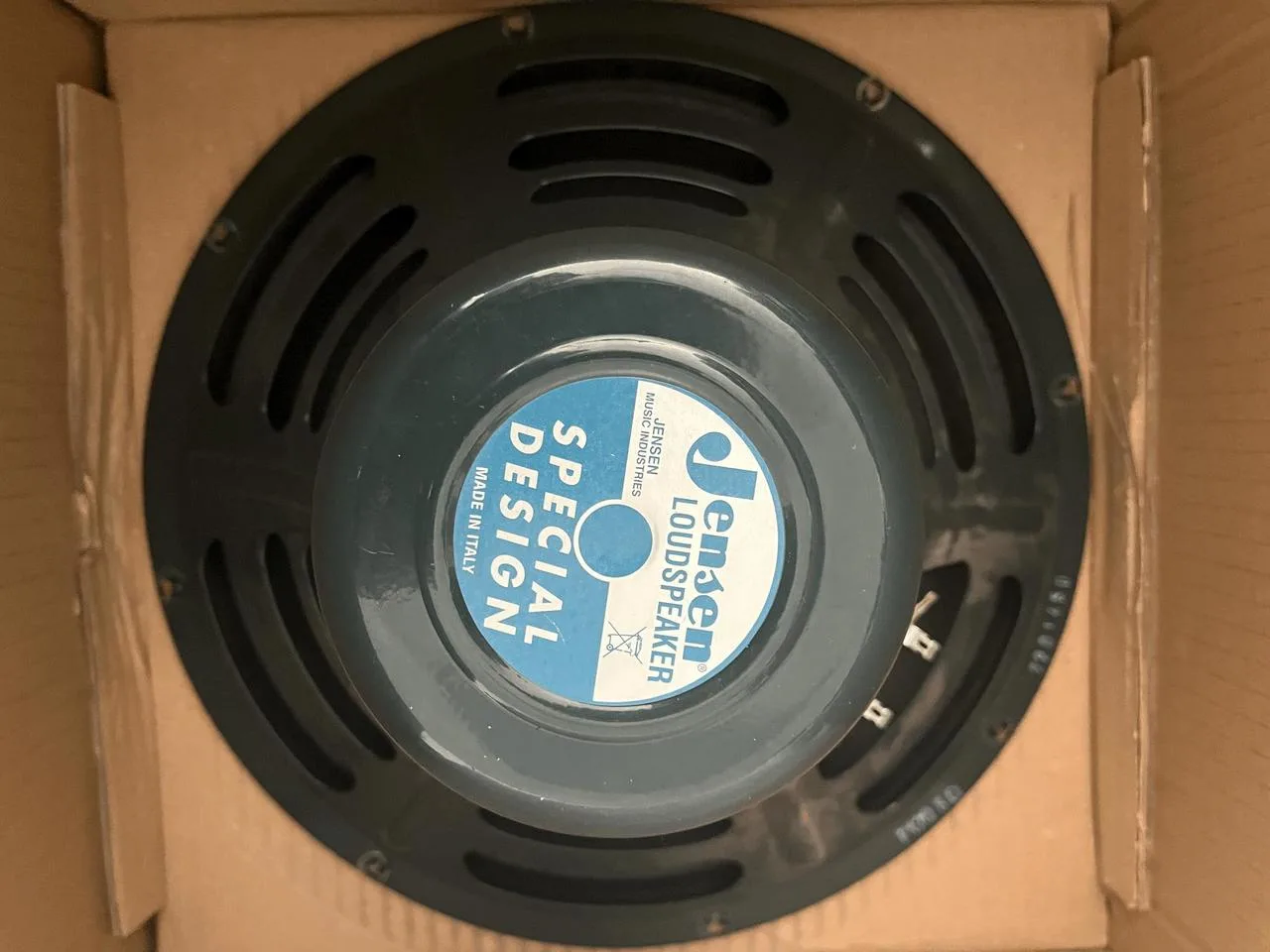 Jensen P12Q 8ohm, Alnico, vyhraný + bell cover
