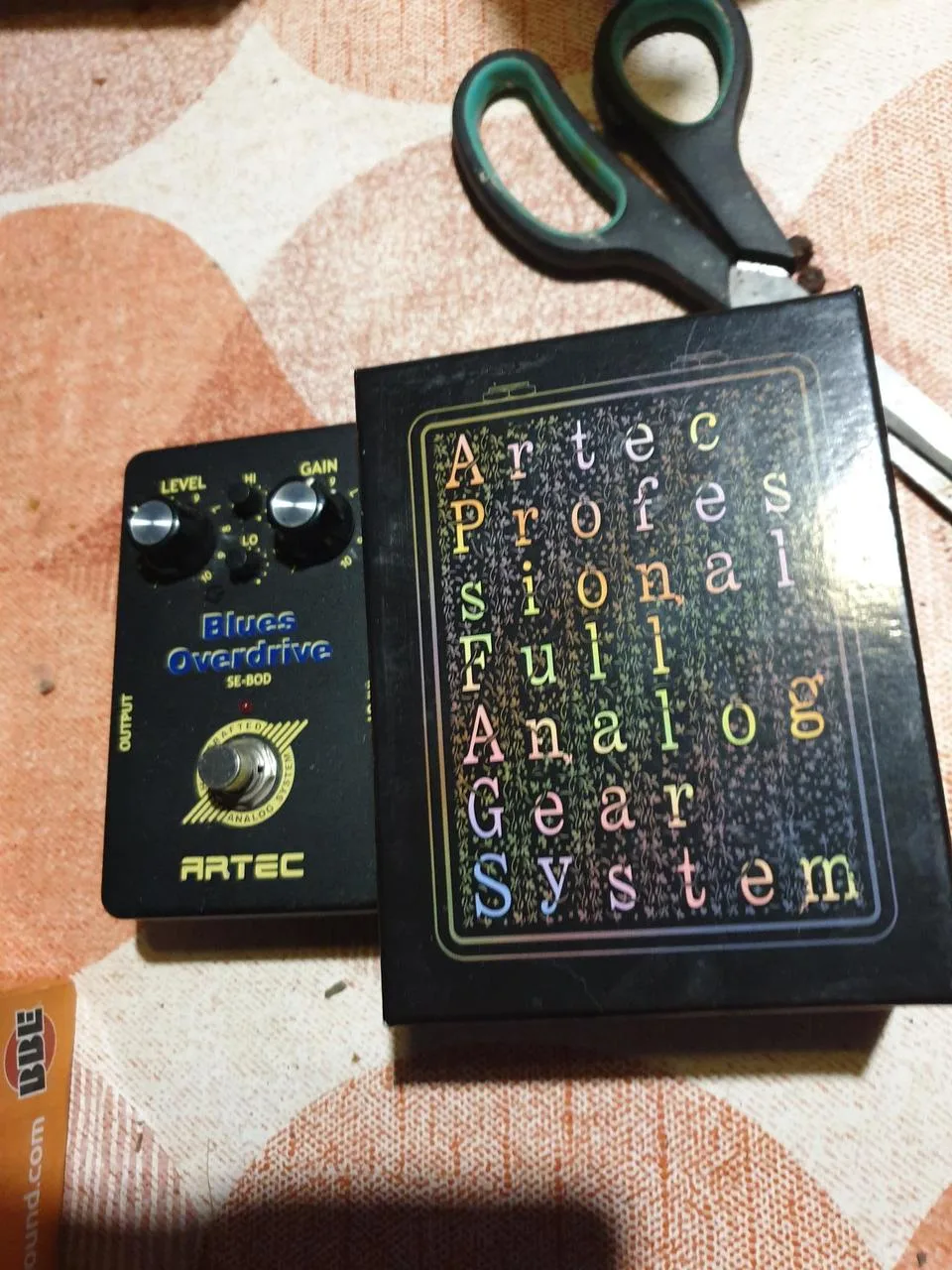 artec blues overdrive SE-BOD,full analog
