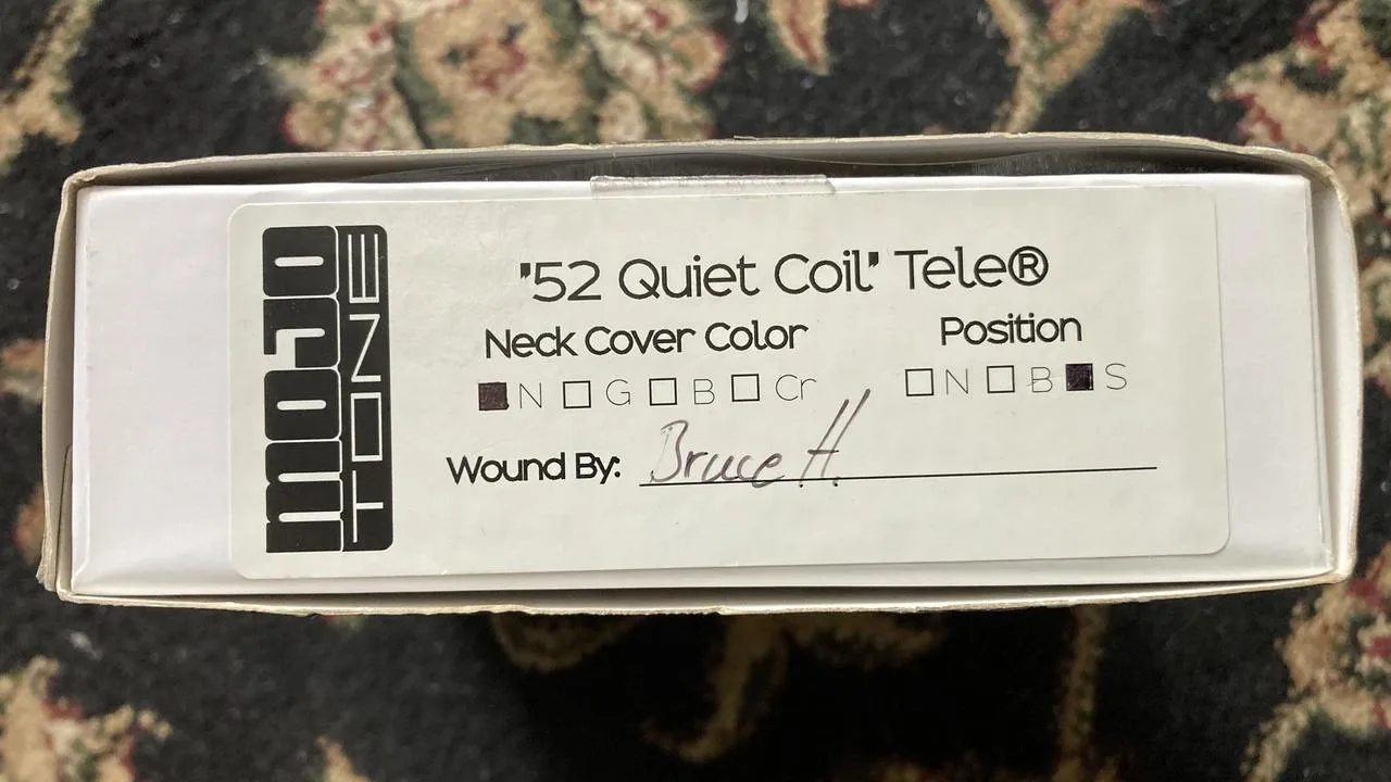 Mojotone 52 Q.Coil T Set BKC