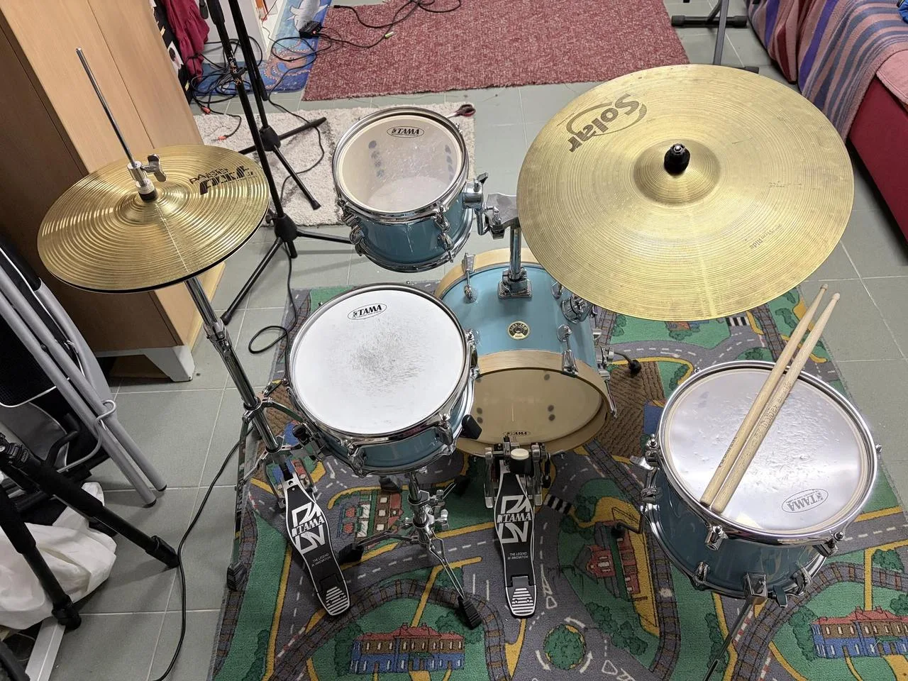 Tama Club Jam flyer mini + hardware a ride