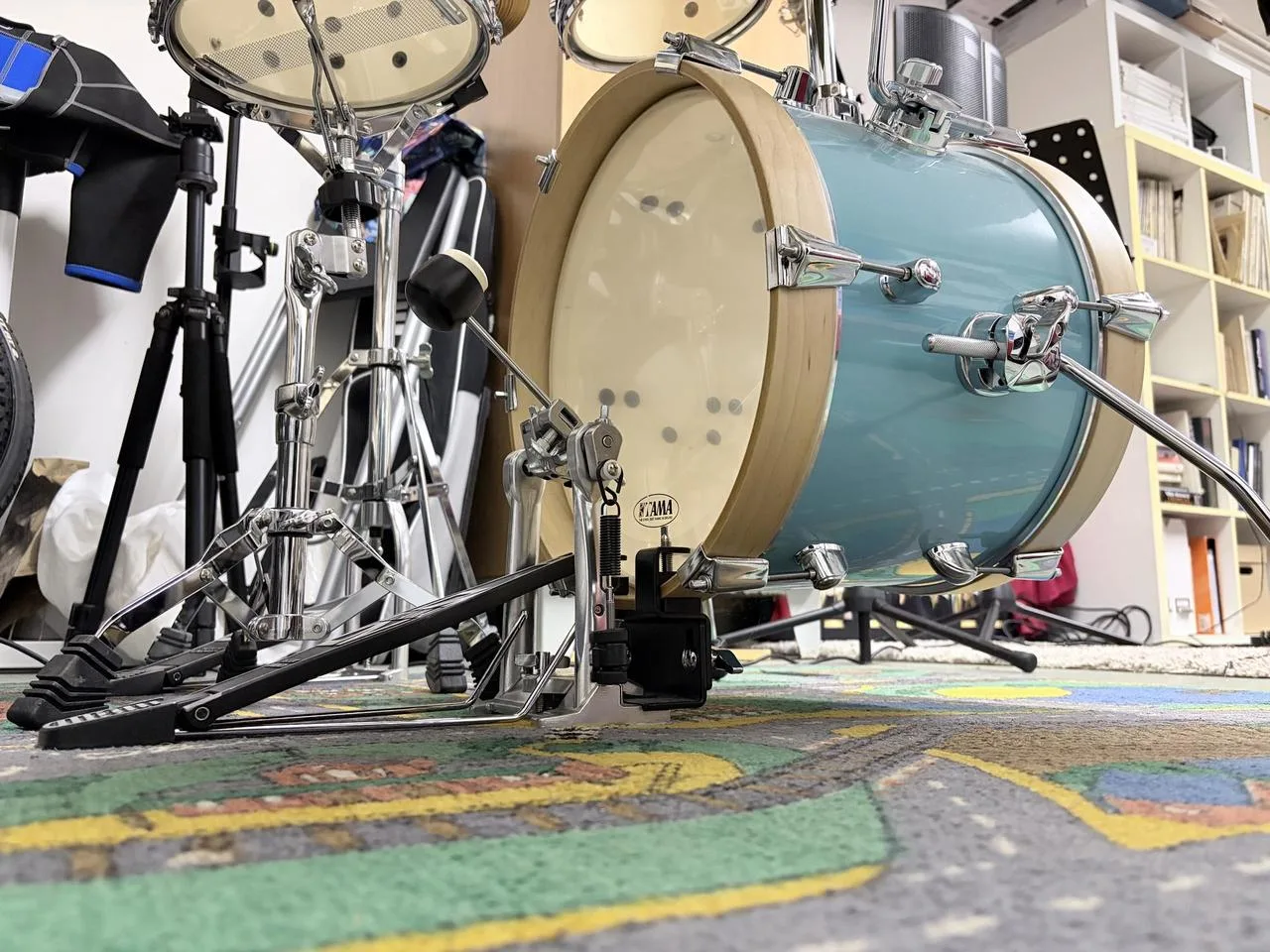Tama Club Jam flyer mini + hardware a ride