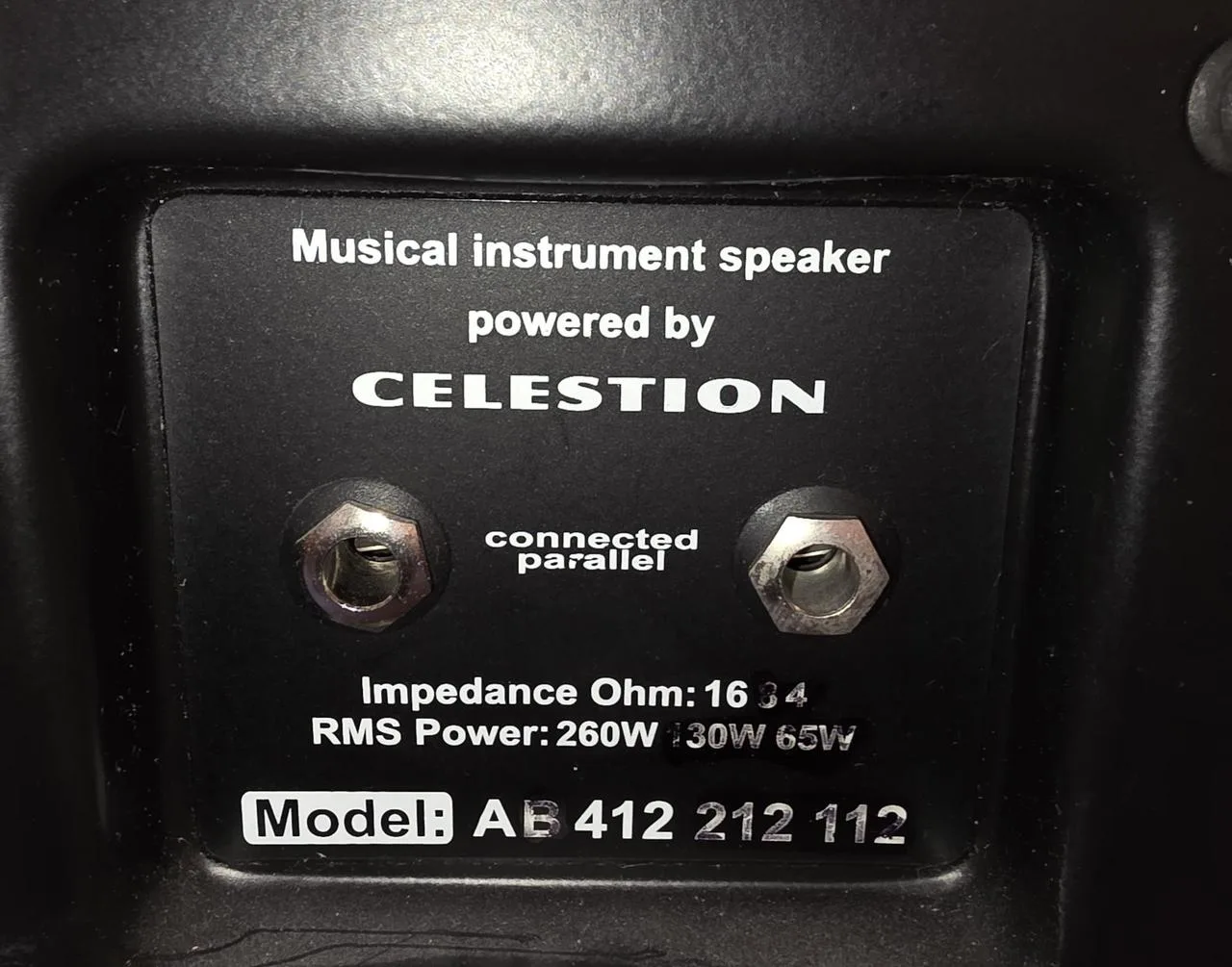 REZRVACE / Fame 412A - Celestion Vintage