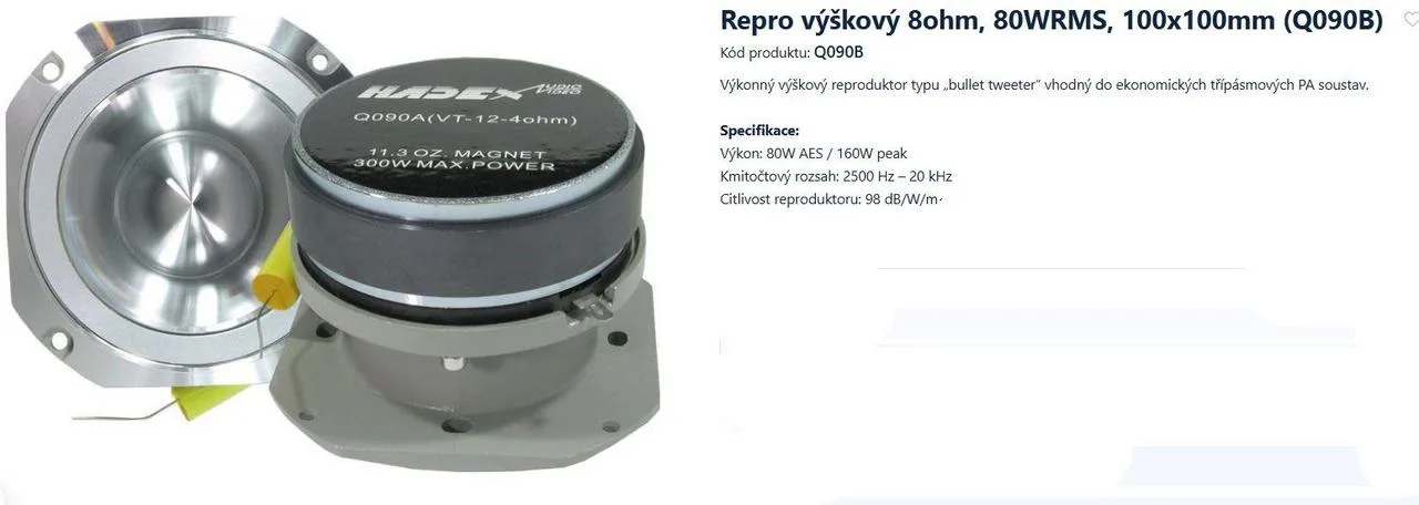 2x HIGH 8 R 80/160