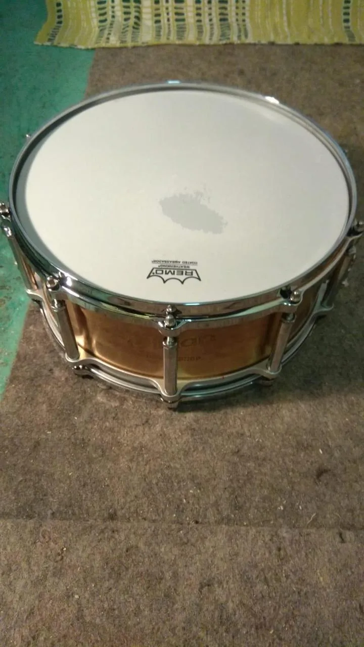 Snare Pearl free floating 14x6,5 litá bronz