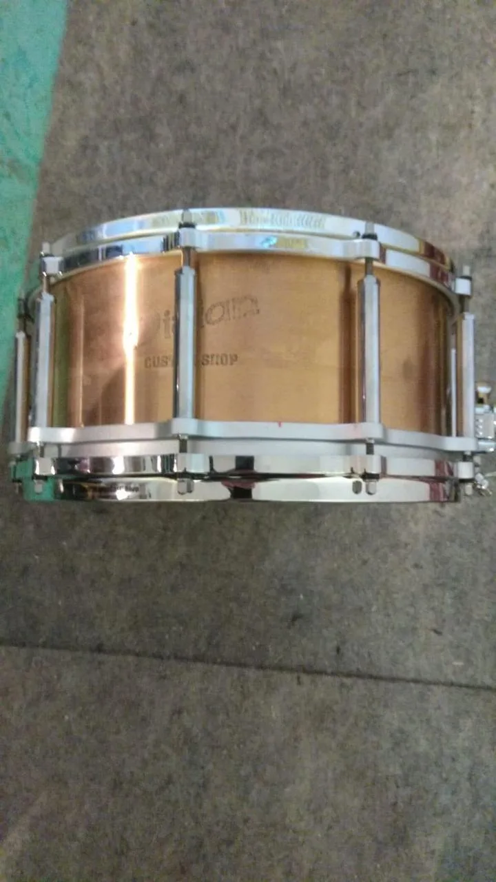 Snare Pearl free floating 14x6,5 litá bronz