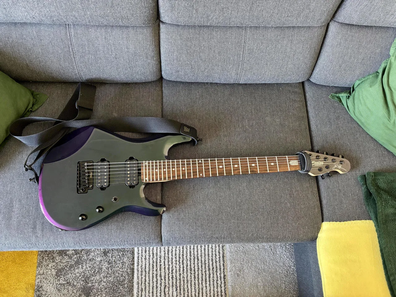 Ernie Ball Sterling JP70 + Seymour Duncan Nazgul & Sentient