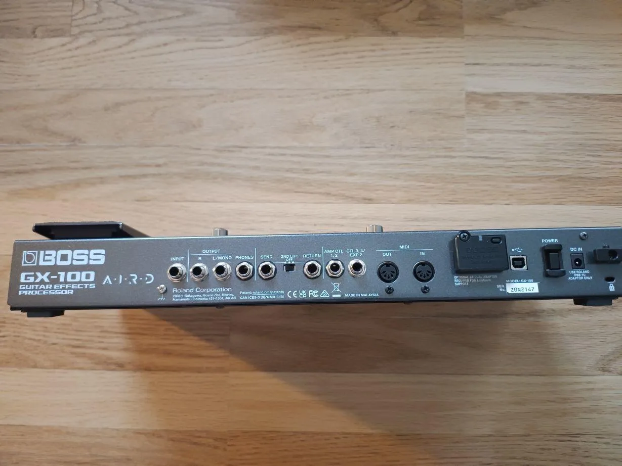Multiefekt Boss GX 100