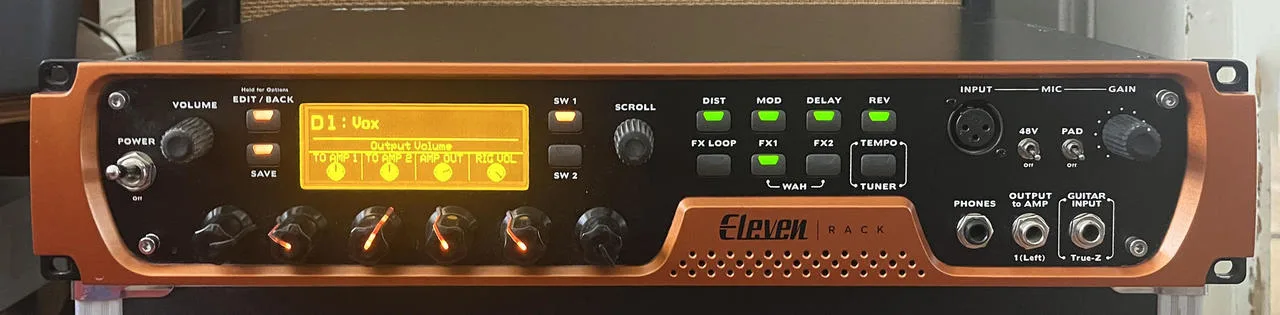 Avid Eleven Rack – kytarový procesor / audio rozhraní