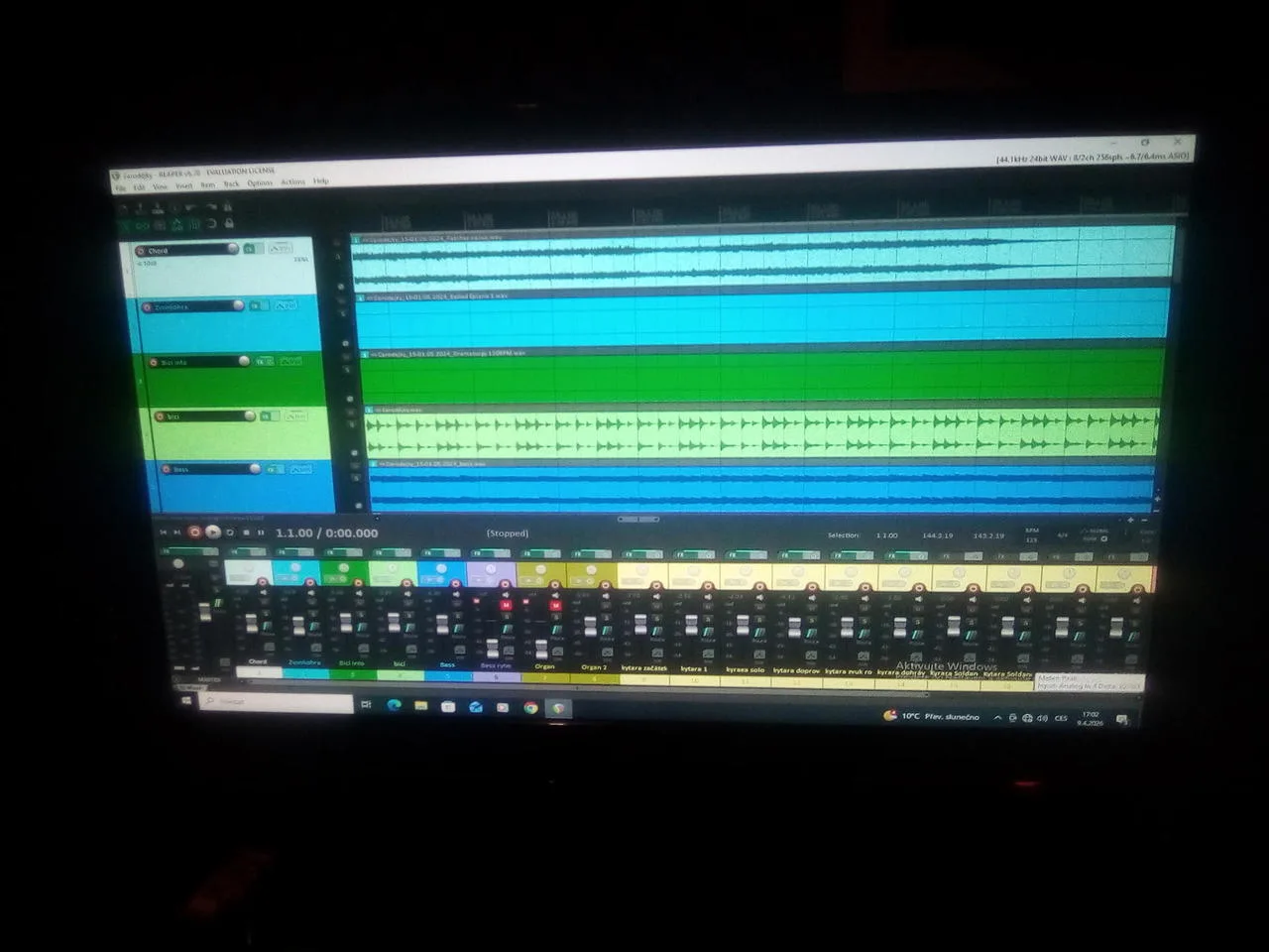 Sestava pro nahrávání - PC Intel, 3 x Zvukovka M-Audio Delta