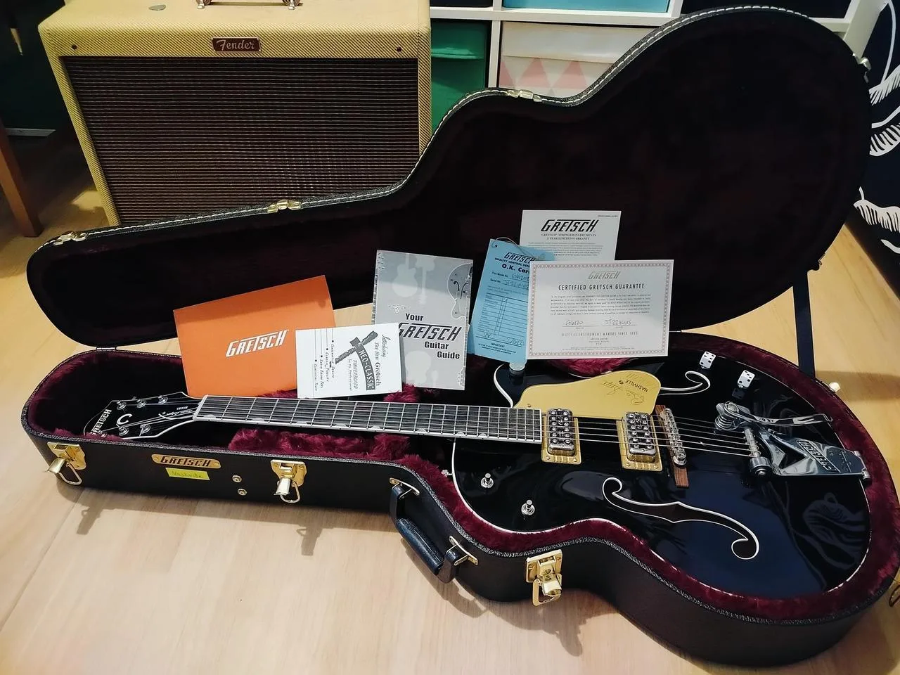 Gretsch Brian Setzer G6120T-BSNSH BK
